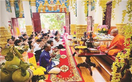 Lễ Sen Dolta của đồng bào Khmer: Thắt chặt tình đoàn kết cộng đồng