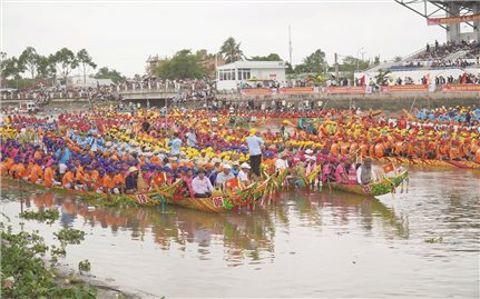 Ghe ngo trong đời sống của đồng bào Khmer