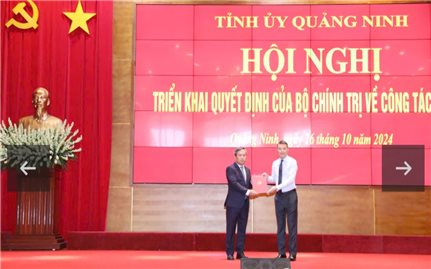 Quảng Ninh có tân Bí thư Tỉnh ủy