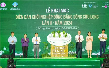 Diễn đàn Khởi nghiệp Đồng bằng sông Cửu Long: Hướng tới thành lập mạng lưới chuyển đổi xanh Mekong