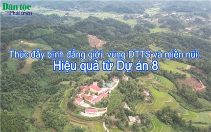 Thúc đẩy bình đẳng giới ở vùng đồng bào DTTS và miền núi: Hiệu quả từ Dự án 8