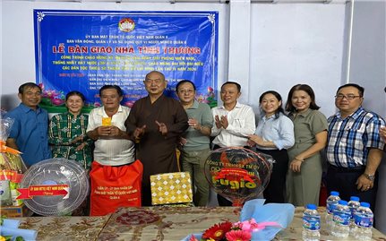 TP. Hồ Chí Minh: Bàn giao Nhà tình thương cho hộ đồng bào DTTS