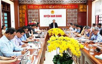 Nam Giang (Quảng Nam): Phấn đấu giải ngân 3 chương trình mục tiêu quốc gia đạt 90%