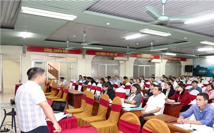 Ban Dân tộc Tuyên Quang: Tập huấn về chuyển đổi số cho cán bộ, công chức làm công tác dân tộc