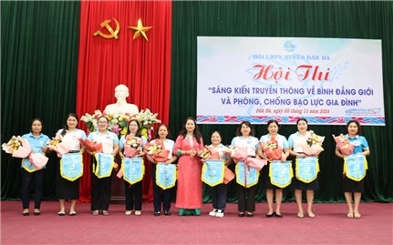 Đăk Hà (Kon Tum): Sôi nổi Hội thi 