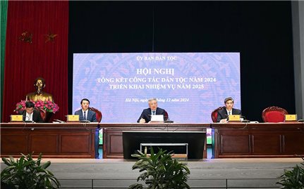 Hội nghị toàn quốc tổng kết công tác dân tộc năm 2024