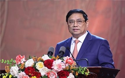 Toàn văn bài phát biểu của Thủ tướng Phạm Minh Chính tại lễ trao Giải báo chí Búa liềm vàng lần thứ VIII năm 2023