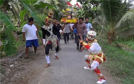 Trà Vinh: Lễ hội Đom Lơng Néak Tà của người Khmer trở thành Di sản Văn hóa phi vật thể Quốc gia