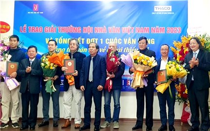 Văn xuôi lấn át thơ tại Giải thưởng Hội Nhà văn Việt Nam năm 2023