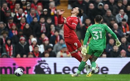 Ngoại hạng Anh: Man City và Liverpool chia điểm kịch tích, Arsenal hưởng lợi trong cuộc đua vô địch