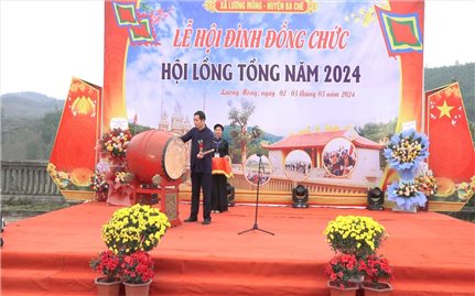 Quảng Ninh: Rộn ràng Lễ hội Đình Đồng Chức và Hội Lồng tồng