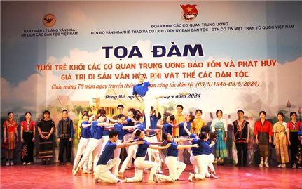 Tuổi trẻ Khối cơ quan Trung ương bảo tồn và phát huy giá trị Di sản văn hóa phi vật thể các dân tộc Việt Nam