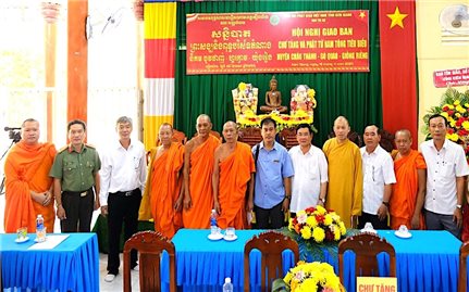 Kiên Giang: Hội nghị giao ban các tự viện Phật giáo Nam tông Khmer đối với những huyện có đông đồng bào Khmer