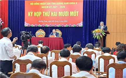 Quảng Nam: Miễn nhiệm chức vụ Chủ tịch và Phó Chủ tịch UBND tỉnh