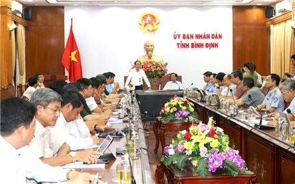 Bộ Nông nghiệp và Phát triển Nông thôn làm việc với tỉnh Bình Định về tình hình chống khai thác IUU