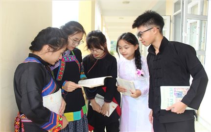 Mùa thi ở Trường Nội trú THPT tỉnh Hà Giang