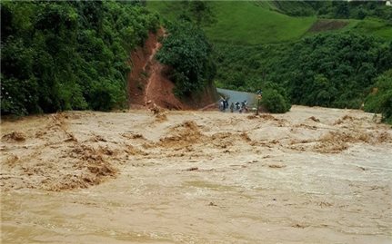 Cảnh báo mưa dông, lốc, mưa đá và gió giật mạnh khu vực Bắc Bộ và Bắc Trung Bộ