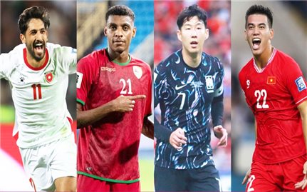 Nguyễn Tiến Linh lọt Top cầu thủ xuất sắc nhất lượt trận thứ 5 vòng loại 2 World Cup 2026