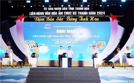 Liên hoan văn hóa ẩm thực xứ Thanh năm 2024: “Đậm bản sắc - Bừng tinh hoa”