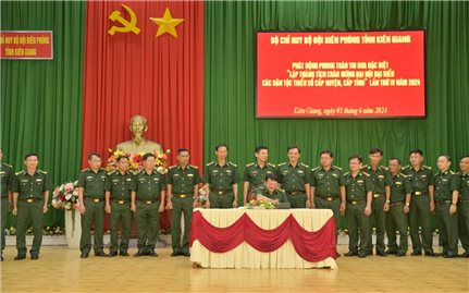 Phát động 05 phong trào thi đua quan trọng trong BĐBP tỉnh Kiên Giang
