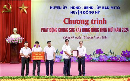 Đồng Hỷ (Thái Nguyên): Tổ chức đợt cao điểm chung tay xây dựng Nông thôn mới