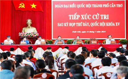 Thủ tướng tiếp xúc cử tri sau Kỳ họp thứ 7, Quốc hội khóa XV