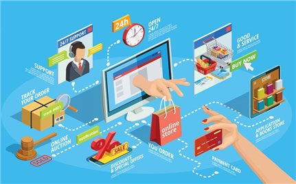 Thị trường thương mại điện tử của Việt Nam phát triển nhanh nhất khu vực Đông Nam Á