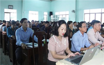 Ban Dân tộc tỉnh Đắk Lắk trang bị kiến thức phòng chống ma túy cho gần 500 cán bộ cơ sở, Người có uy tín