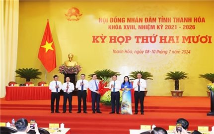 Chủ tịch Quốc hội Trần Thanh Mẫn dự khai mạc Kỳ họp Hội đồng Nhân dân tỉnh Thanh Hóa