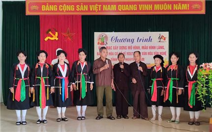 Thái Nguyên: Xây dựng 43 mô hình làng, bản văn hóa