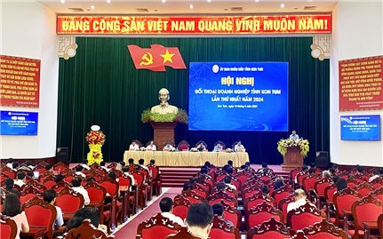 Kon Tum: Đối thoại tháo gỡ những khó khăn, vướng mắc cho doanh nghiệp