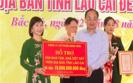 Lào Cai phát động Phong trào thi đua “Chung tay xóa nhà tạm, nhà dột nát”