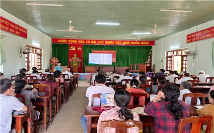 Thuận Nam (Ninh Thuận): Lồng ghép tuyên truyền chính sách BHXH tự nguyện, BHYT đến hội viên nông dân