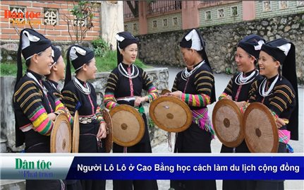 Người Lô Lô ở Cao Bằng học cách làm du lịch cộng đồng