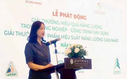 Phát động Giải thưởng Hiệu quả năng lượng trong công nghiệp - công trình xây dựng năm 2024