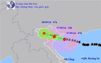 Áp thấp nhiệt đới suy yếu từ bão số 3 (YAGI): Cảnh báo mưa lớn, lũ quét, sạt lở đất