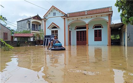 Khu vực miền núi Bắc Giang ngập cục bộ do bão số 3