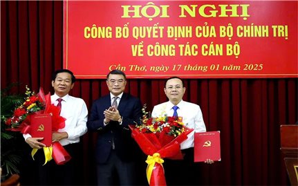 Bộ Chính trị điều động ông Đỗ Thanh Bình giữ chức Bí thư Thành ủy Cần Thơ