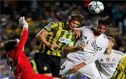 Champions League: Mbappé lập hat-trick, Real Madrid nghiền nát Kairat 5-0 ngay trên đất Kazakhstan