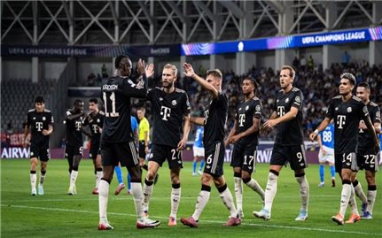 Champions League: Bayern Munich khẳng định sức mạnh khi thắng đậm 5-1 trước Pafos