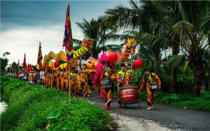 Hưng Yên: Đặc sắc Lễ hội Mùa Thu Đền Đồng Bằng - Nơi hội tụ giá trị văn hóa dân tộc