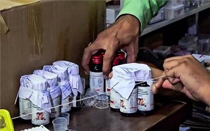 Cảnh báo đối với một số loại siro ho của Ấn Độ