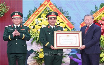 Tổng Bí thư Tô Lâm: Chăm lo xây dựng Lực lượng vũ trang Quân khu 1 vững mạnh toàn diện