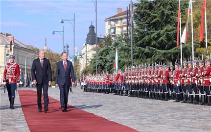 Lễ đón Tổng Bí thư Tô Lâm và Phu nhân thăm chính thức Cộng hòa Bulgaria