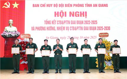 Tuổi trẻ BĐBP An Giang góp phần xây dựng biên giới vững mạnh