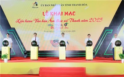 Liên hoan Ẩm thực xứ Thanh: Ngày hội tôn vinh bản sắc và sáng tạo