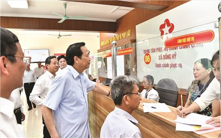 Nhìn lại 3 tháng thực hiện chính quyền địa phương 2 cấp: Sự hài lòng của người dân là thước đo chính xác