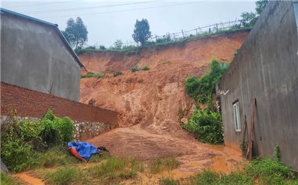 Cao Bằng: Lũ chồng lũ, nhiều khu vực ngập úng và sạt lở nghiêm trọng