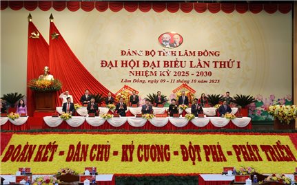 Khai mạc phiên trù bị Đại hội đại biểu Đảng bộ tỉnh Lâm Đồng lần thứ I, nhiệm kỳ 2025-2030