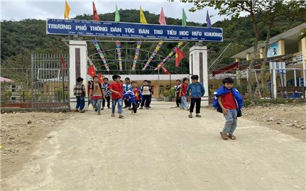 Nghệ An: Tăng cường tiếng Việt cho trẻ vùng dân tộc thiểu số